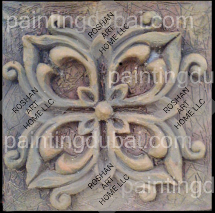 Villa Feature Wall Carving